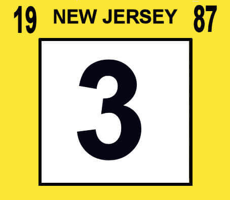 (image for) 1987 New Jersey inspection sticker